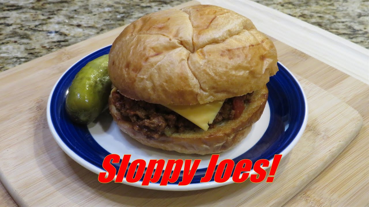 Sloppy Joes! Homemade and so much easier than you think!