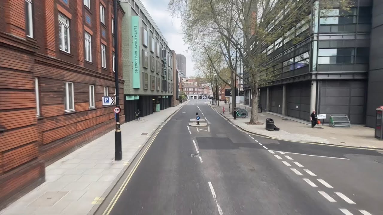 FULL ROUTE VISUAL | London Bus Route 3: Crystal Palace - Victoria | LTZ 1701 (LT701)