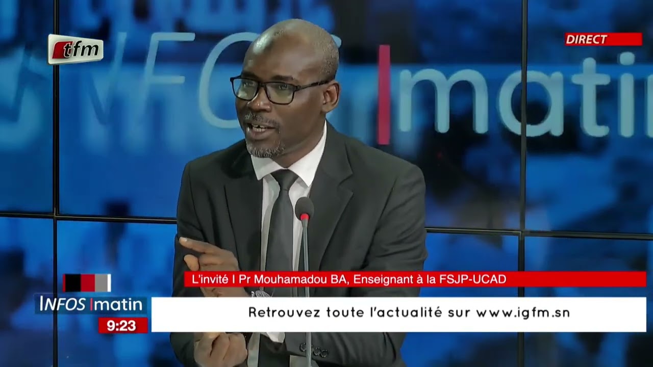 l'invite d'infos matin | Pr  Mouhamadou BA, Enseignat à la FSJP-UCAD - 10 Mars 2026