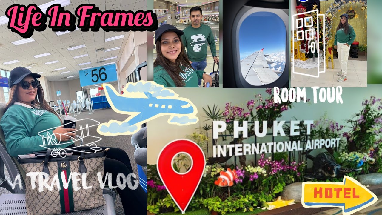 Don Mueang Bangkok to Phuket✈️(TDAC form&eSIM details)To Patong by Public Transport!🚌Hotel Room Tour