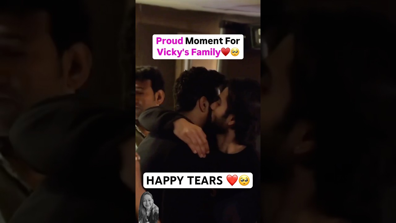 Proud parents ❤️🫶 #vicky #vickykaushal #chhaava #sunnykaushal #kaushal #youtubeshorts