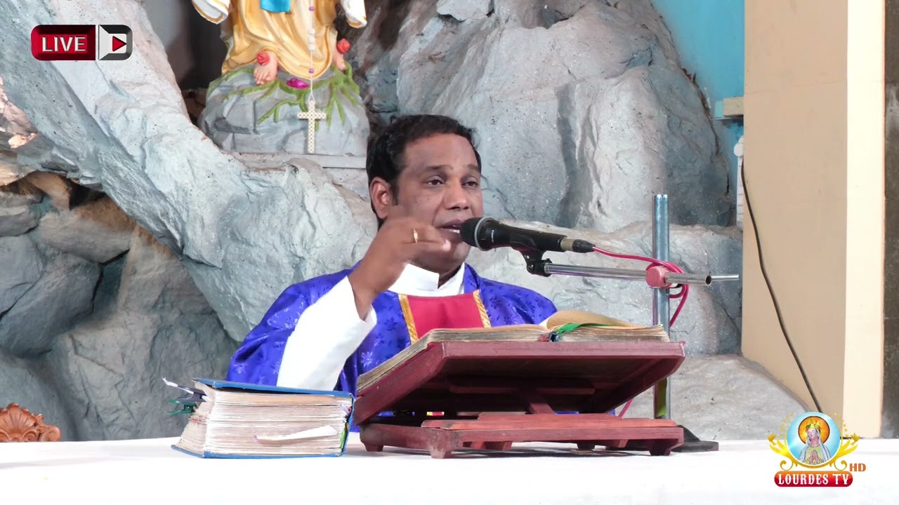 📖மறையுரை | அருட்தந்தை S.ஆல்பர்ட் அதிபர் & பங்குத்தந்தை | தூய லூர்து அன்னை திருத்தலம், வில்லியனூர்