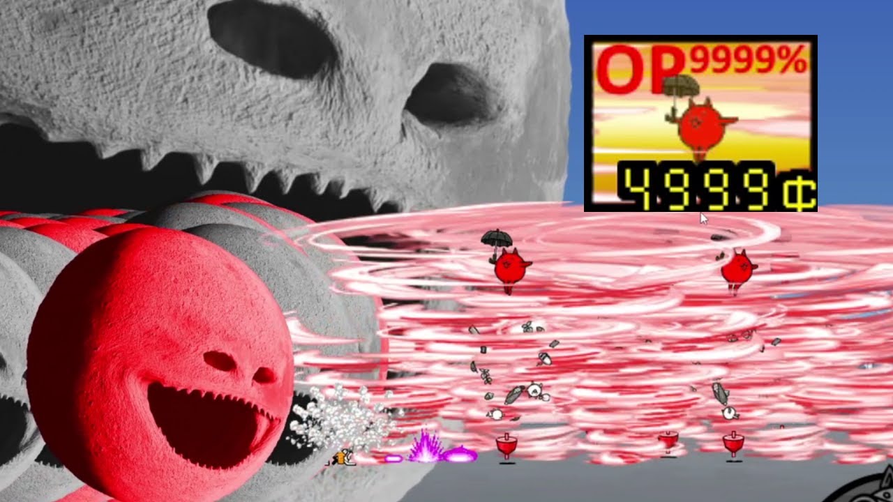 the battle cat OP Catyphoon 9999%