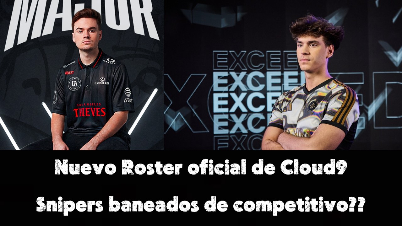 SNIPERS BANEADOS de COMPETITIVO?! Cloud9 ANUNCIA su ROSTER OFICIAL, PREDICCIÓN del VIERNES - MazaCoD