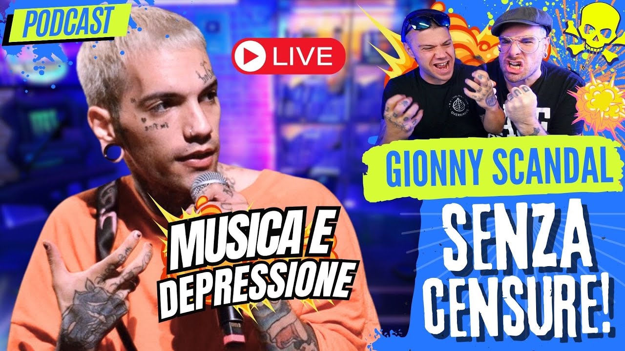 IL DISCO, IL TENTATO SUICIDIO , LA FAMIGLIA! GIONNY SCANDAL IN LIVE SENZA CENSURE