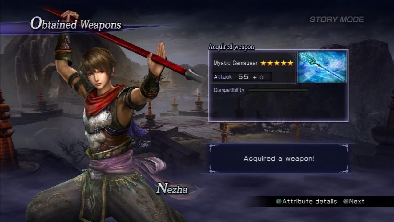 Warriors Orochi 3 Ultimate - Human Nezha Mystic Weapon Guide