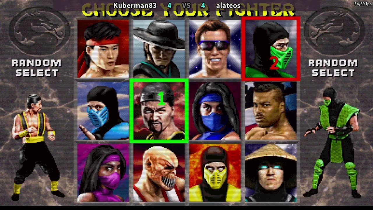Mortal Kombat 2 Kuberman83 VS alateos-(FIGHTCADE)