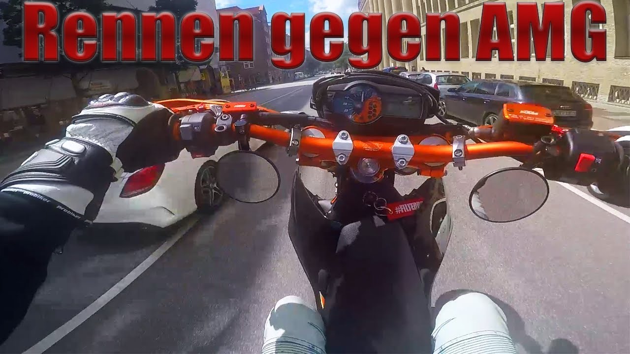 Schalten im Wheelie?! | AMG vs. KTM Smcr 690