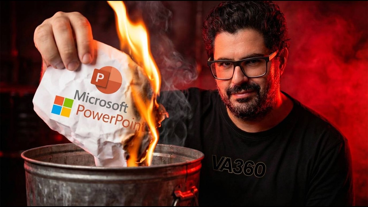 Dejé de usar PowerPoint: Mi método automático con Inteligencia Artificial
