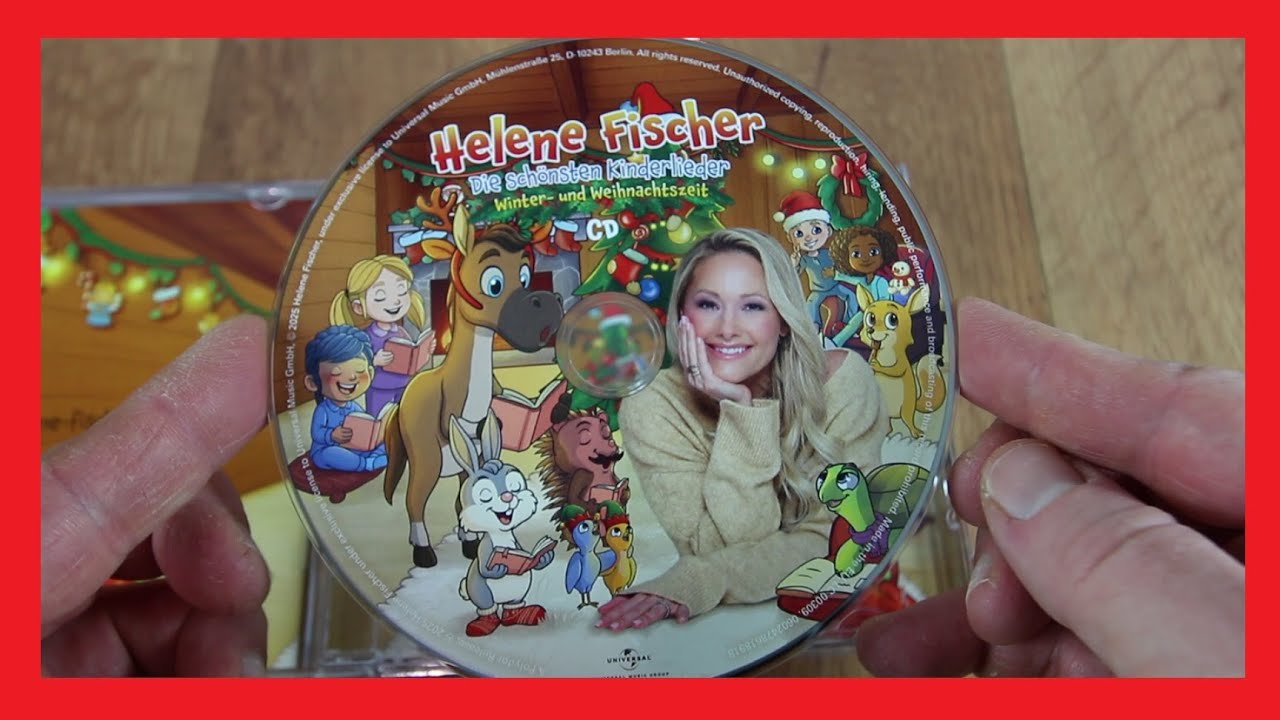 Helene Fischer &ndash; Die sch&ouml;nsten Kinderlieder zur Winter- & Weihnachtszeit | CD Unboxing