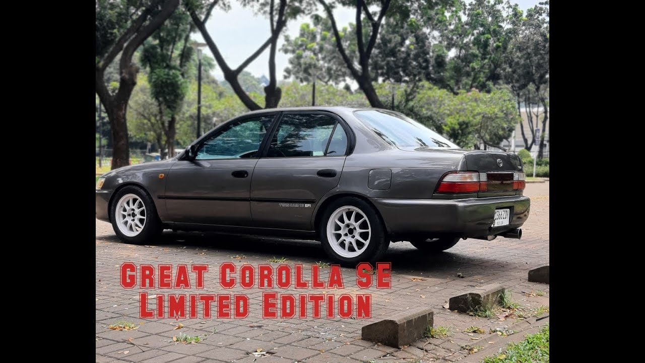 Great Corolla SE Limited Edition