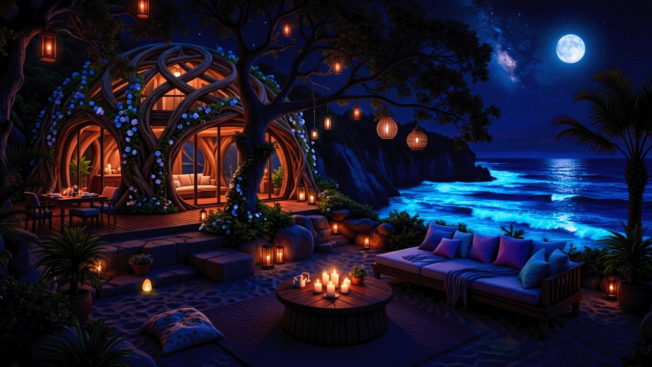 Sleep Instantly (NO ADS) • Relaxing Piano & Ocean Sounds • Heal Your Emotions & Find Rest