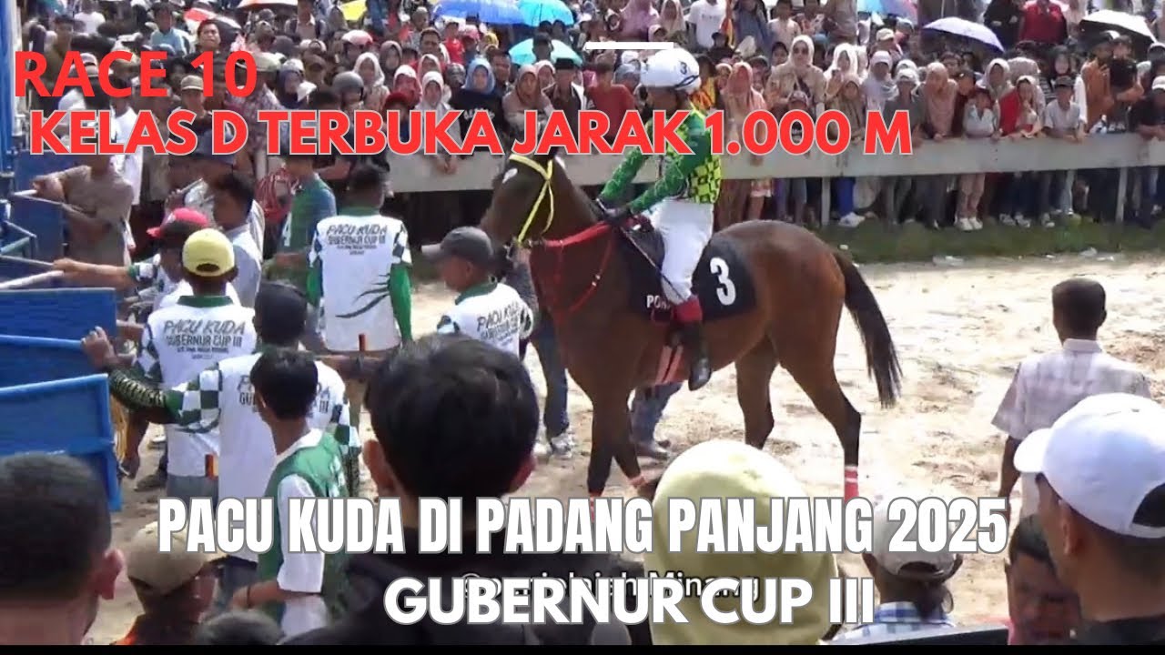 PACU KUDA PADANG PANJANG KELAS D TERBUKA JARAK 1.000 M 