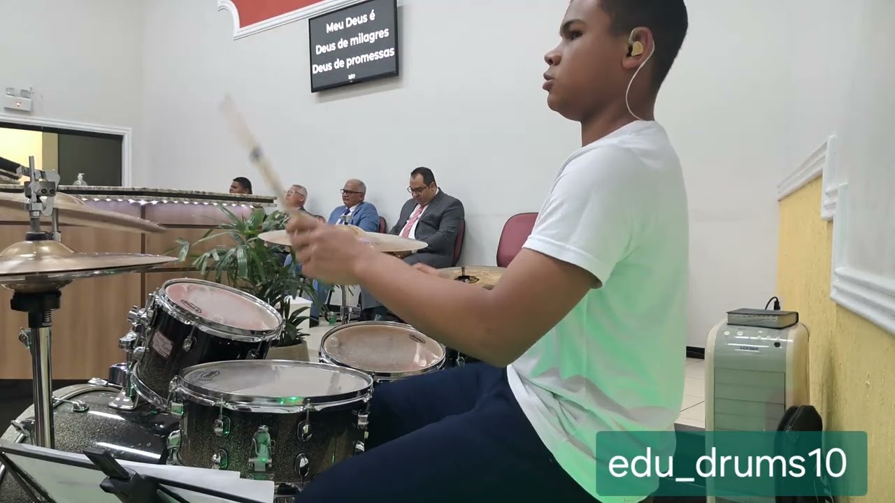 Caminho do Deserto/ Edu Drums/ 🔥#drumcover 