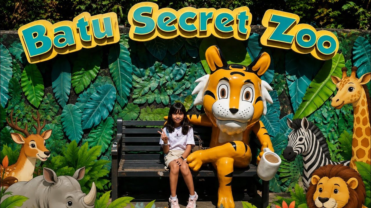 Liburan Seru Ke JATIM PARK 2 !! Yemima Keliling BATU SECRET ZOO MALANG 🦙🦦🦒 Ada Banyak Hewan Langka