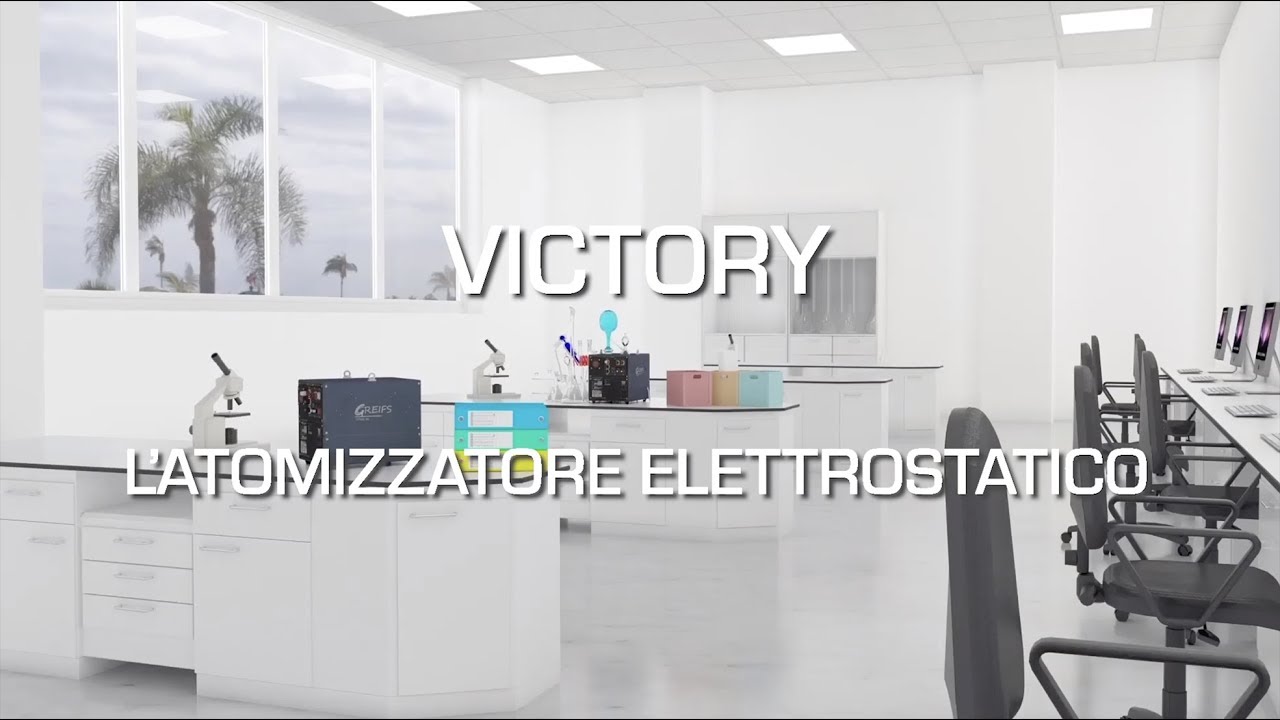 ISC Group | Come funziona l'atomizzatore elettrostatico Victory?