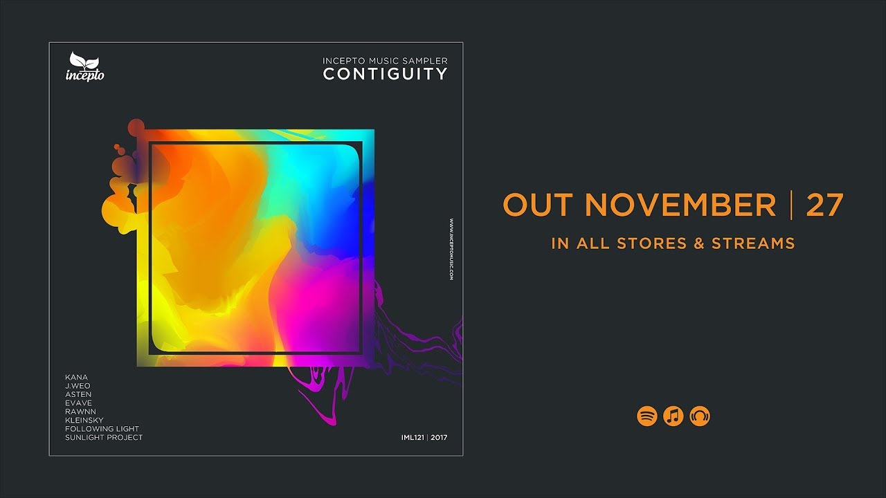 [OUT NOVEMBER 27] Incepto Music Sampler: Contiguity (IML121)