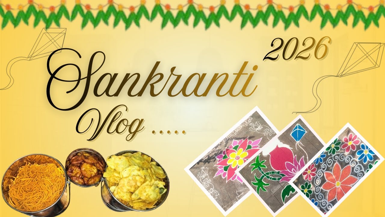 Sankranti Vlog -2026||pindivantalu||