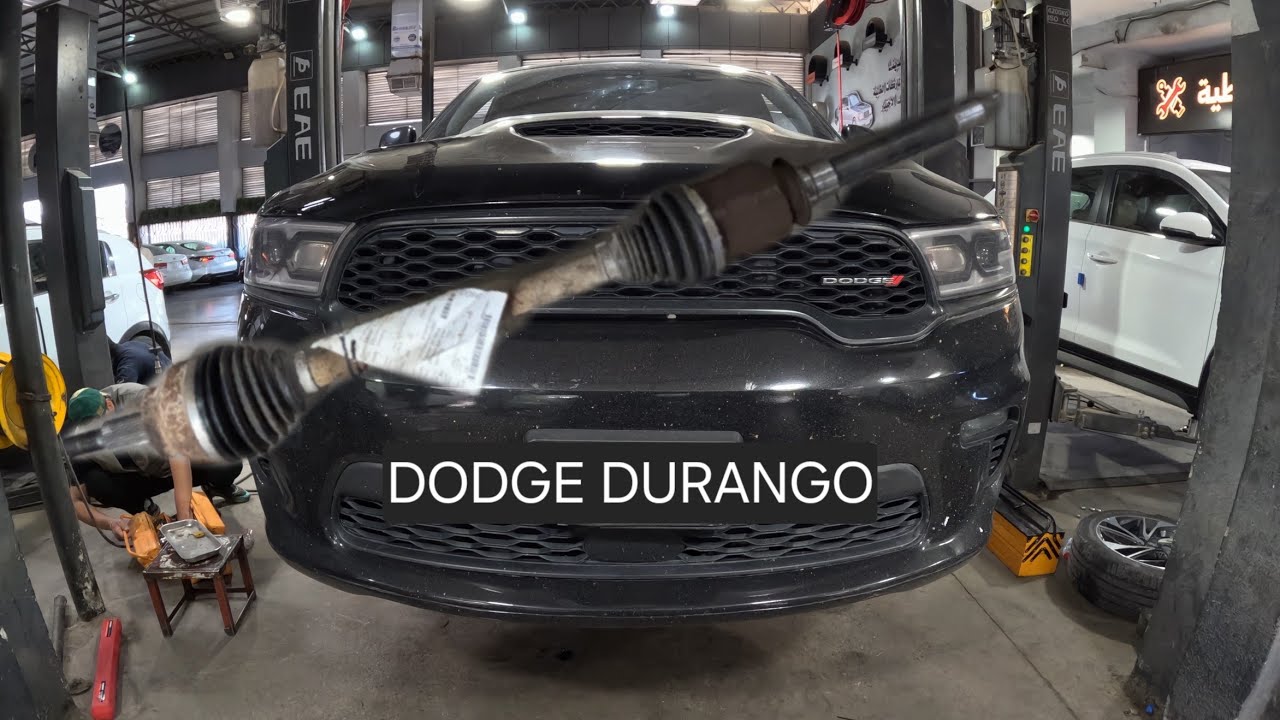 front right cv axle replacement ... dodge durango 2016-2025 (torque specs)
