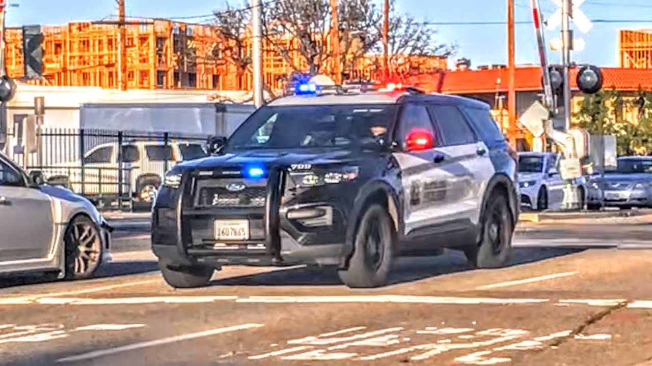 4x Santa Ana Police FPIUs responding