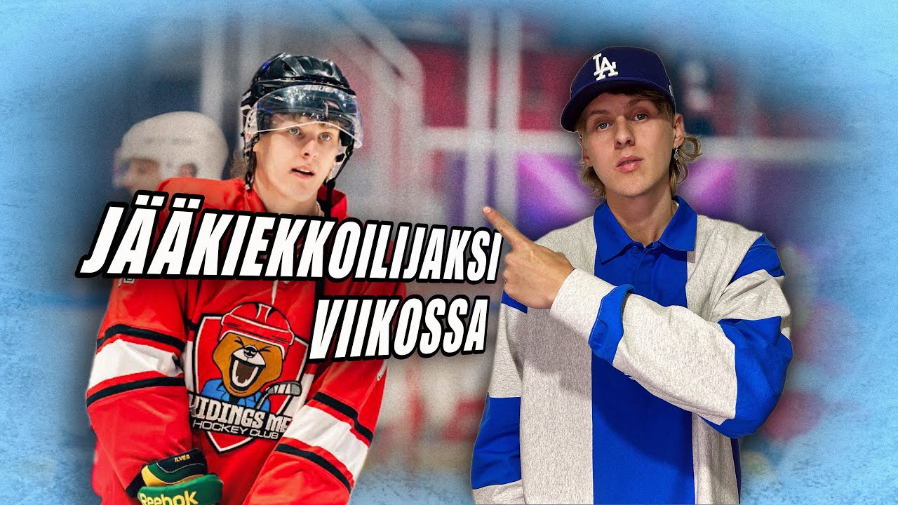 Valmistaudun YouTube Allstars lätkämatsiin! 🏒