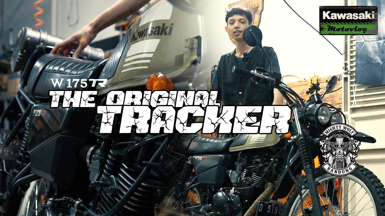 KAWASAKI | MOTOVLOG -THE ORIGINAL TRACKER | #kawasakimotovlog #w175tr