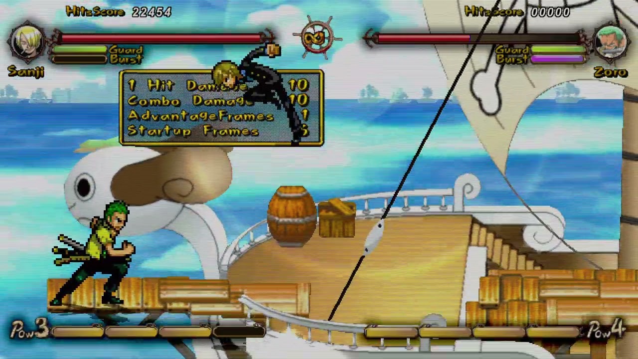 One Piece Fighting Adventure Sanji Training Mode
