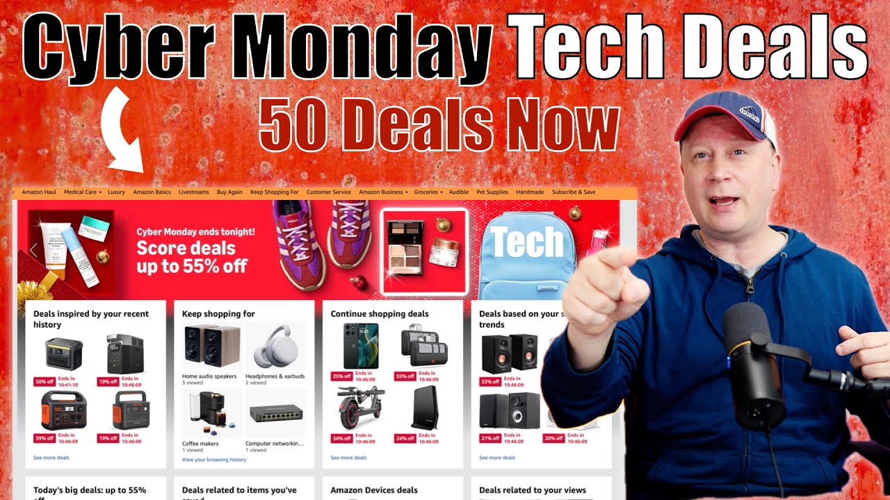 Скидки на технику в Киберпонедельник от Amazon, Best Buy и Micro Center. Распродажи техники и эле...
