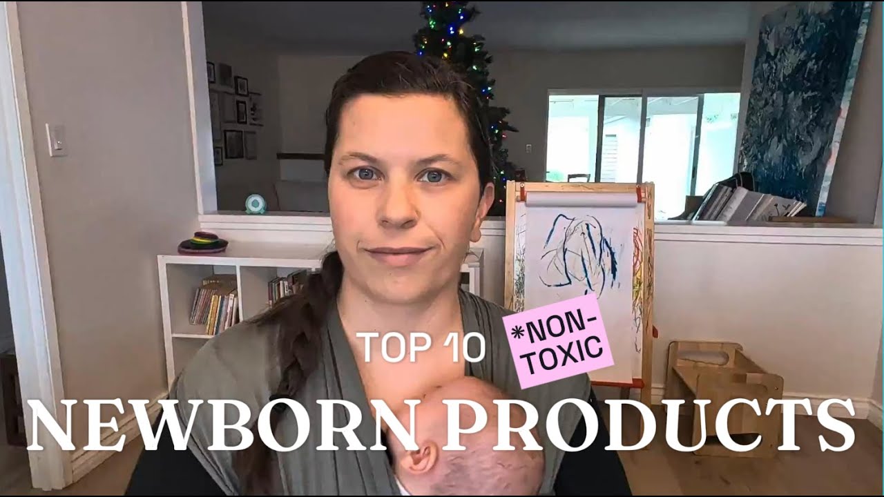 Top 10 Most Used Non-Toxic Newborn Essentials (What I Actually Use Daily!) #newbornbaby #newmom