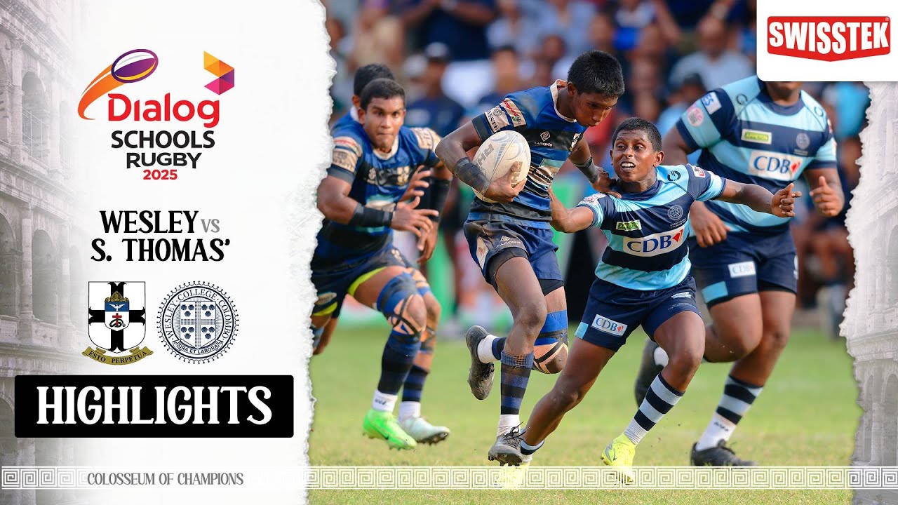 HIGHLIGHTS - Wesley College vs S. Thomas' College - Dialog Schools Rugby League 2025