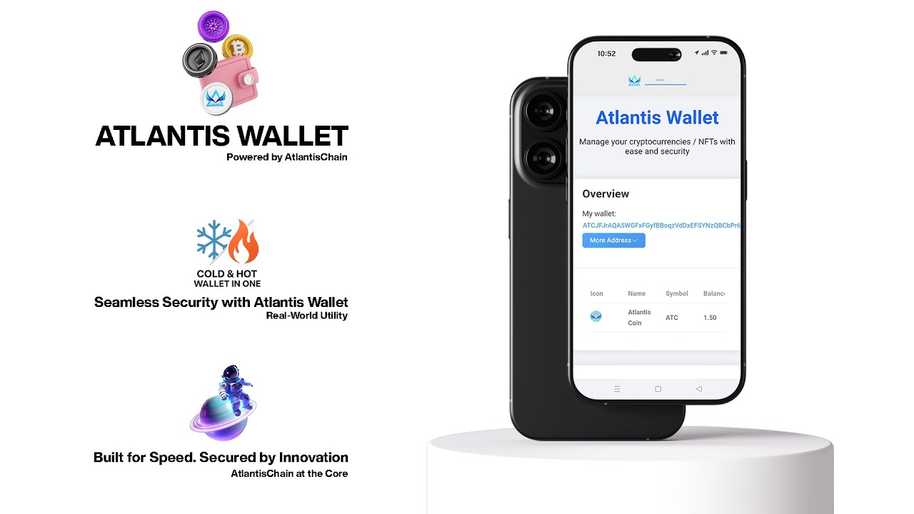 Atlantis Wallet Overview | Secure Your Assets Safely & Use Efficiently | Powered by AtlantisChain