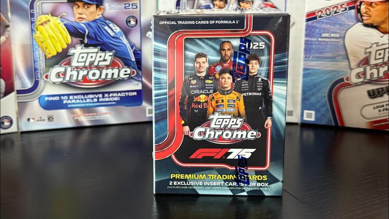 Topps Chrome 2025 Formula 1 Value Box