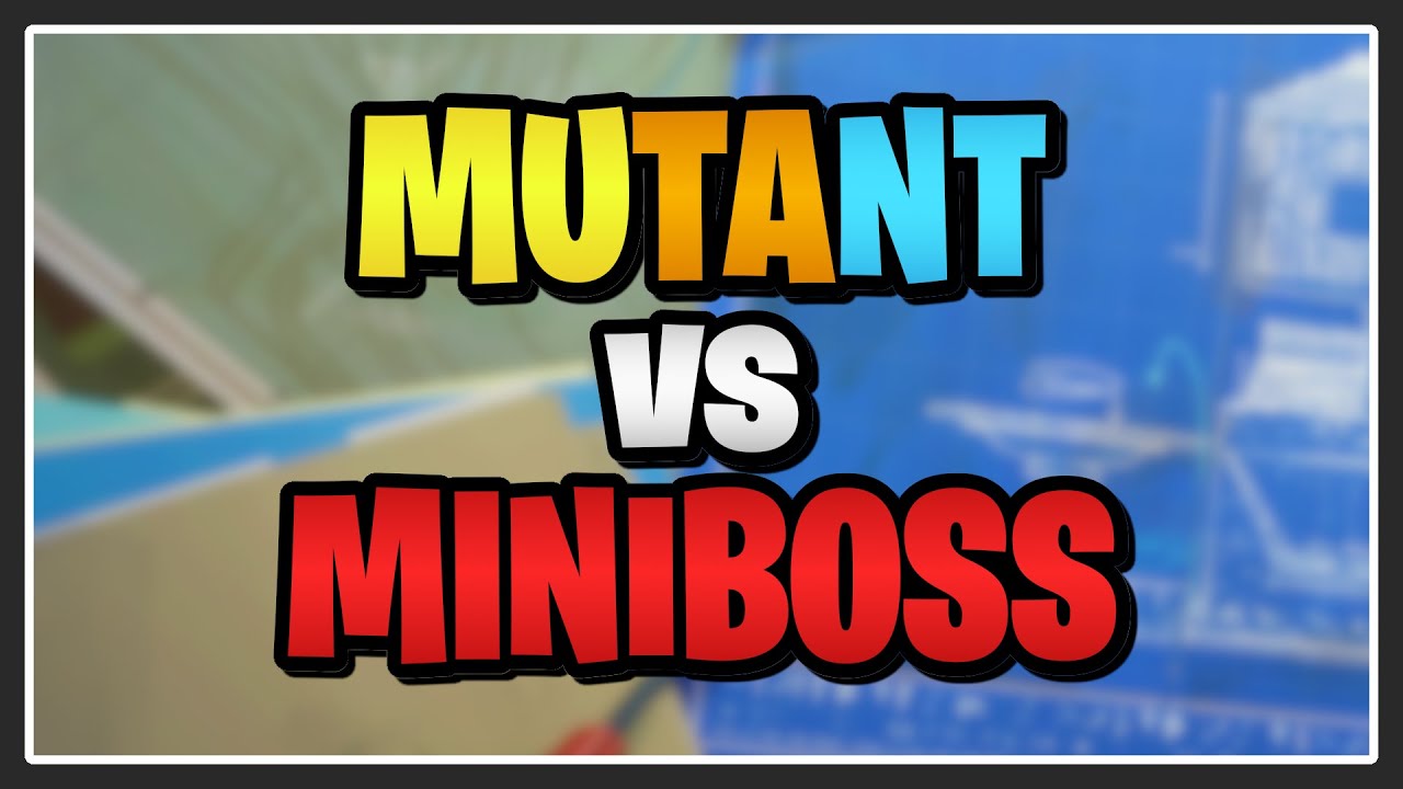 WHY WE GET LESS V-BUCKS FOR MOST OF THE YEAR in Fortnite Save the World (Mutant vs Miniboss)