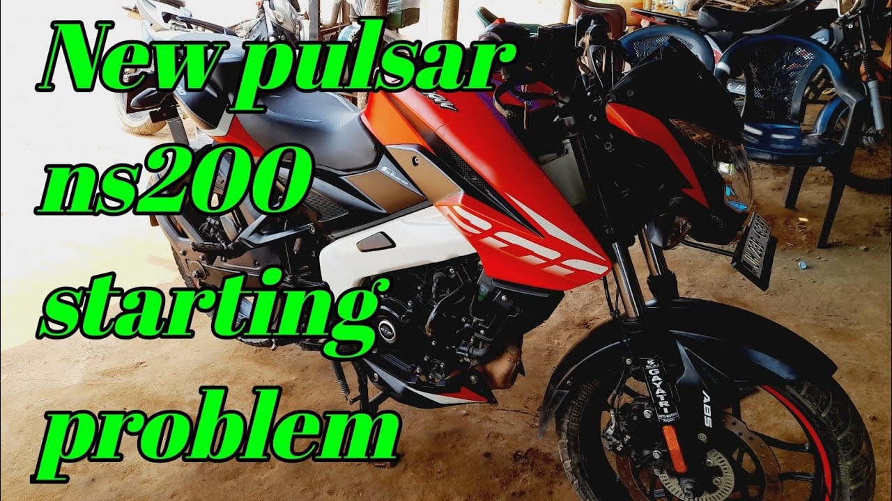 Pulsar ns 200 Bs6 Starting Problem||New Bajaj Pulsar NS 200Bs6 Starting Problem#mistrimukutnag