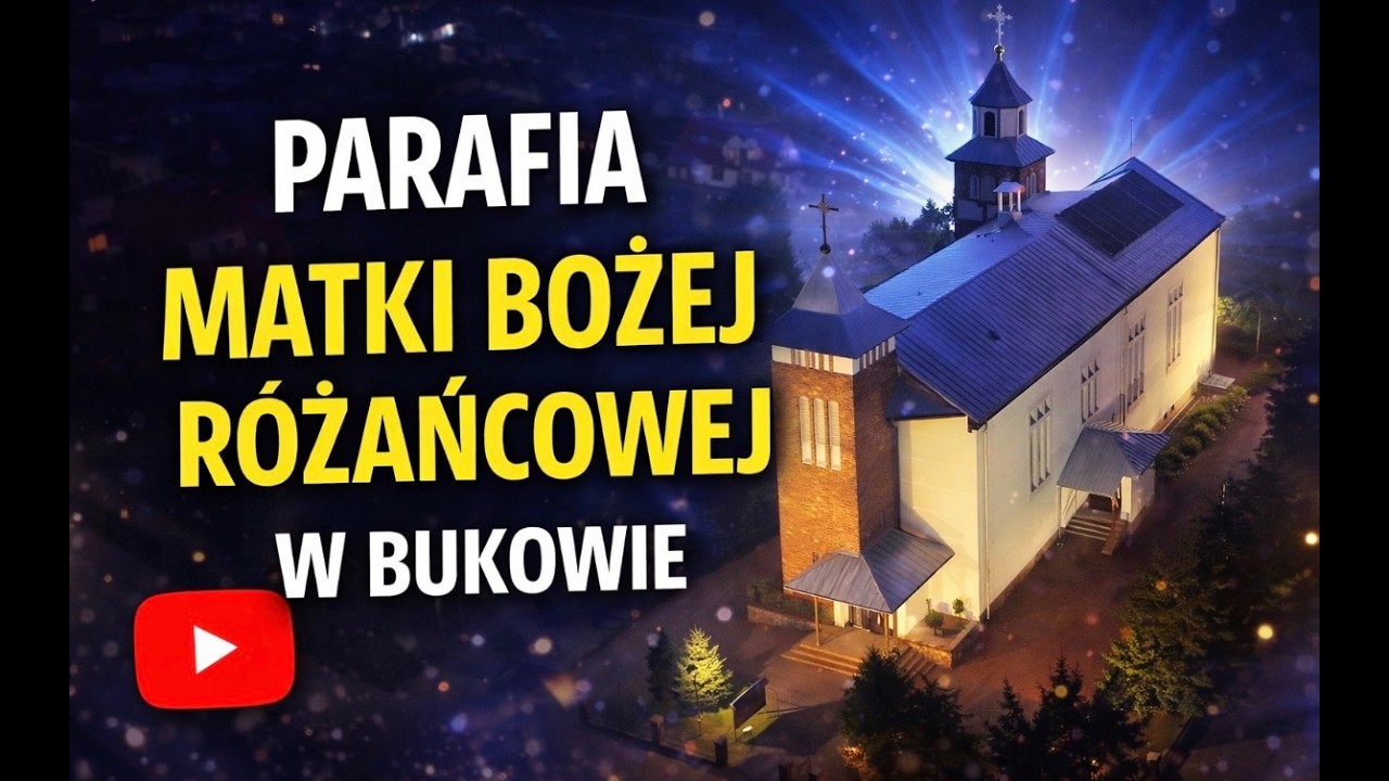 NIE UWIERZYSZ jak wygląda Parafia Matki Bożej Różańcowej w Bukowie z powietrza! 🚁⛪