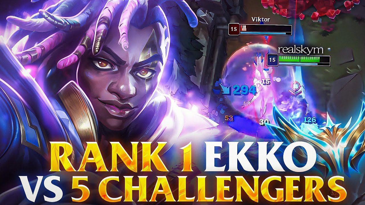 THIS IS WHAT HAPPENS WHEN I PLAY AGAINST 5 CHALLENGER PLAYERS