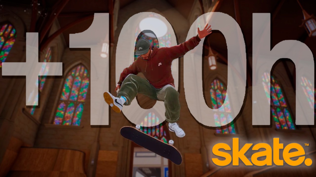 JUGUÉ +100 HORAS a SKATE 4