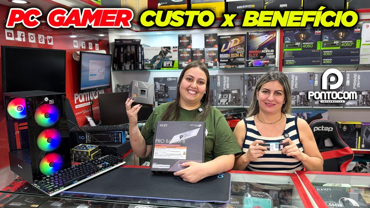 PC GAMER CUSTO x BENEF&Iacute;CIO - PONTOCOM INFORM&Aacute;TICA