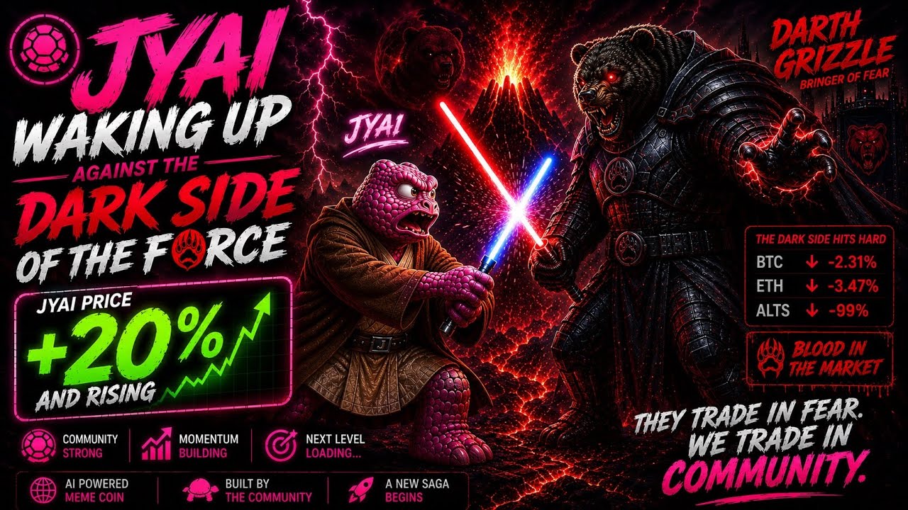 $JYAI ПРОСЫПАЕТСЯ? 👀 Черепаха Джерри преодолевает ключевое сопротивление + 20% памп