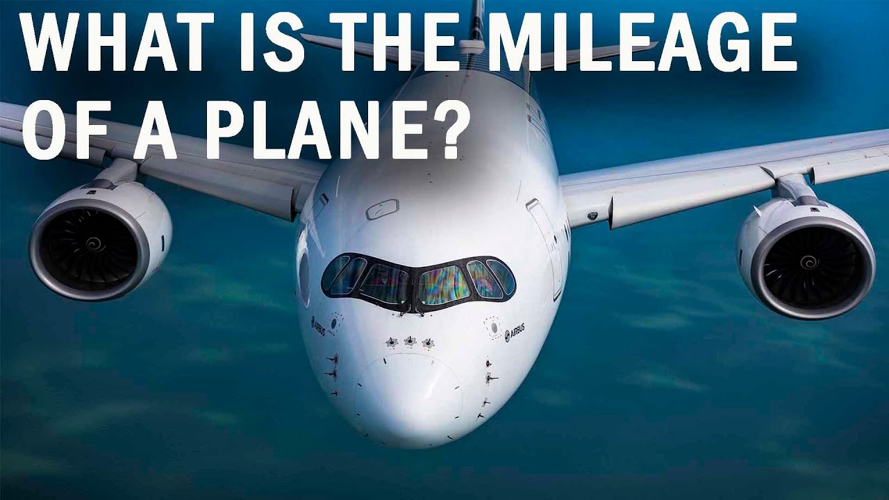 Five most efficient aircraft and their Mileage..