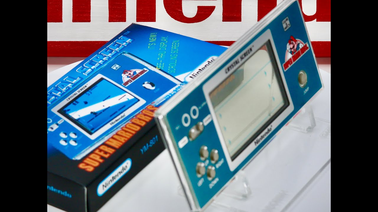 Episode 68 - Nintendo Game & Watch Crystal Screen Series Super Mario Bros. YM-801 - 1986
