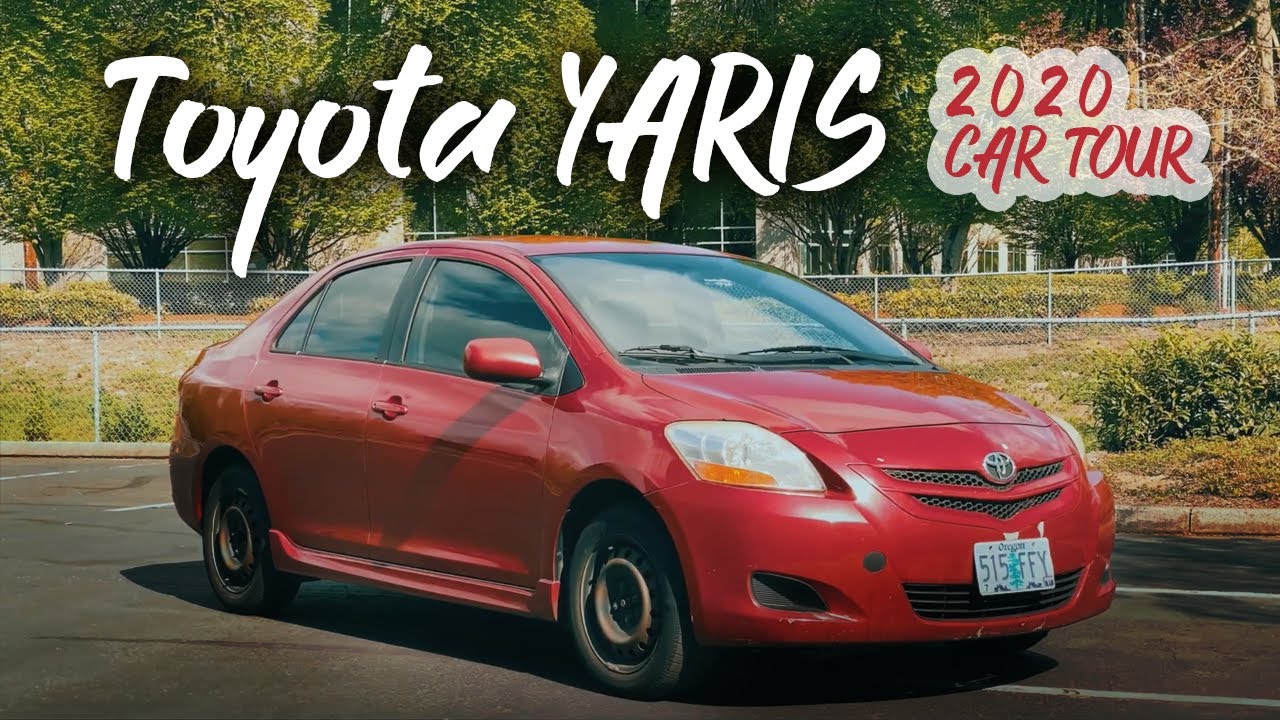 Driving 2007 Toyota Yaris 1.5 POV