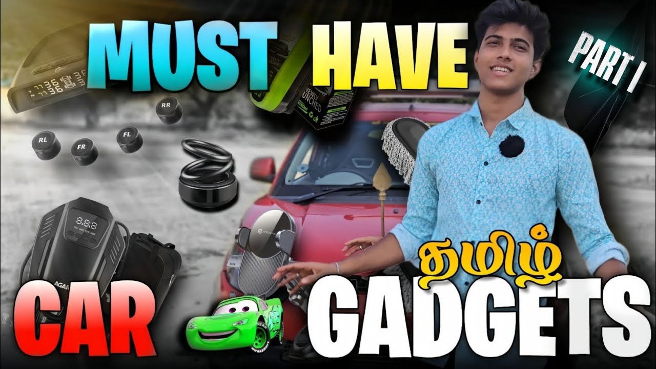 தமிழ் - 💥MUST HAVE 2025 CAR GADGETS in TAMIL || NEW CAR GADGETS 🚗 || DxA VLOGS