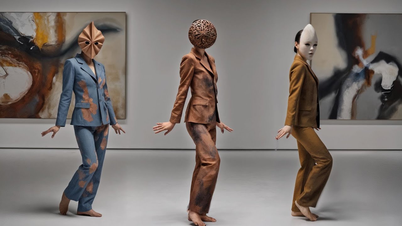 Surreal Fashion Dance &mdash; Masks in Motion