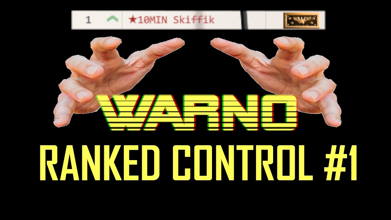 How much CONTROL does the RANK 1 player have? CONTROL #1