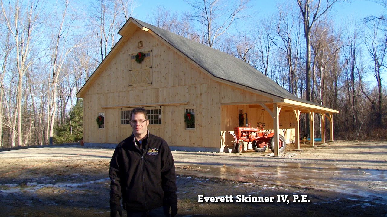 Barn Tour: Saratoga Post and Beam Barn Built by The Barn Yard & Great Country Garages