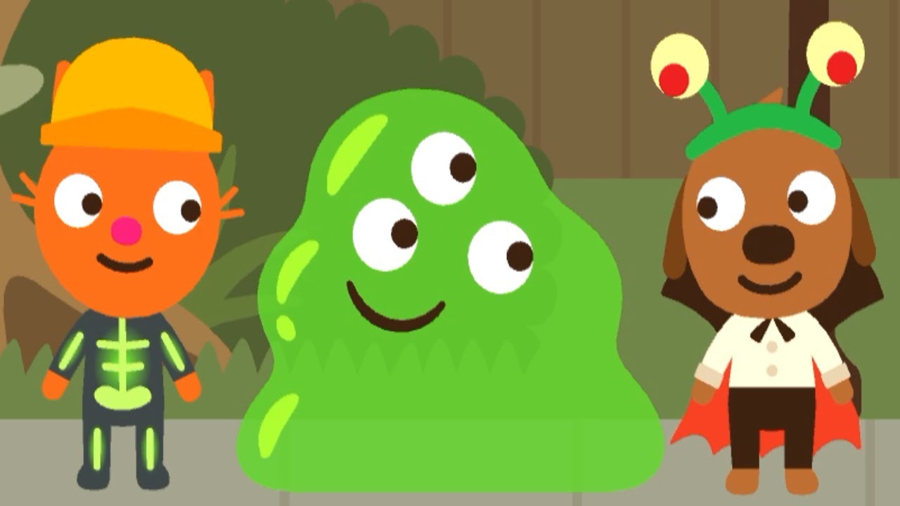 Sago Mini Trick or Treat - Play & Explore Halloween - Sago Mini World Kids Games