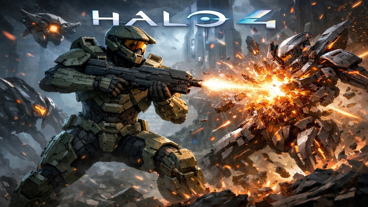 Halo 4 Gameplay Deutsch #04 Erster Kontakt mit den Prometheanern , der beginn einer Blutfehde