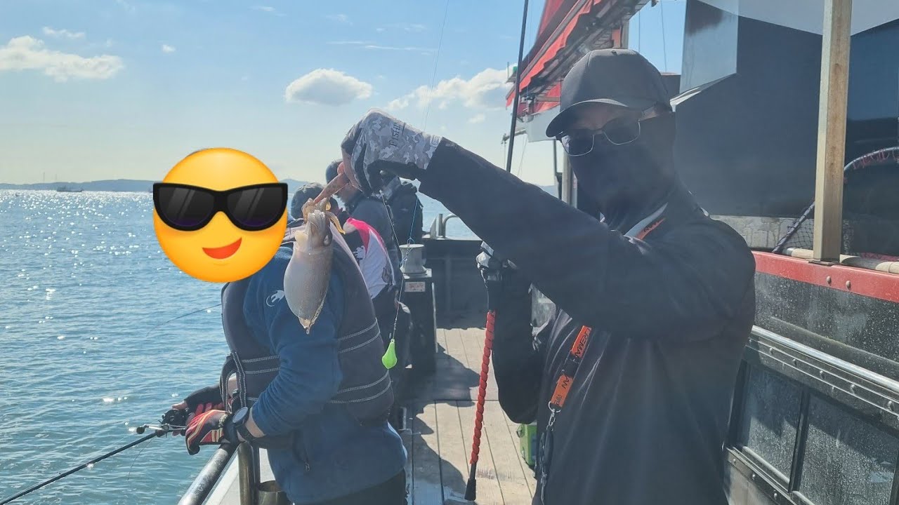 오이도 시간배 첫 출조 만족했습니다.(한바다호)
