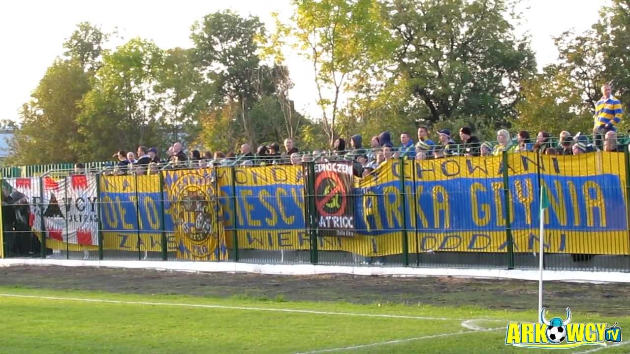 Okocimski Brzesko - ARKA GDYNIA RELACJA Z WYJAZDU ArkowcyTV